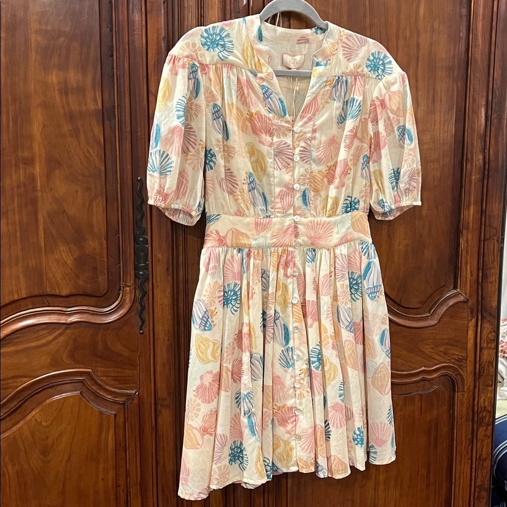 Calling June Pearl Mini Dress size M - NEW - cottagecore - coastal cowgirl - Picture 3 of 10